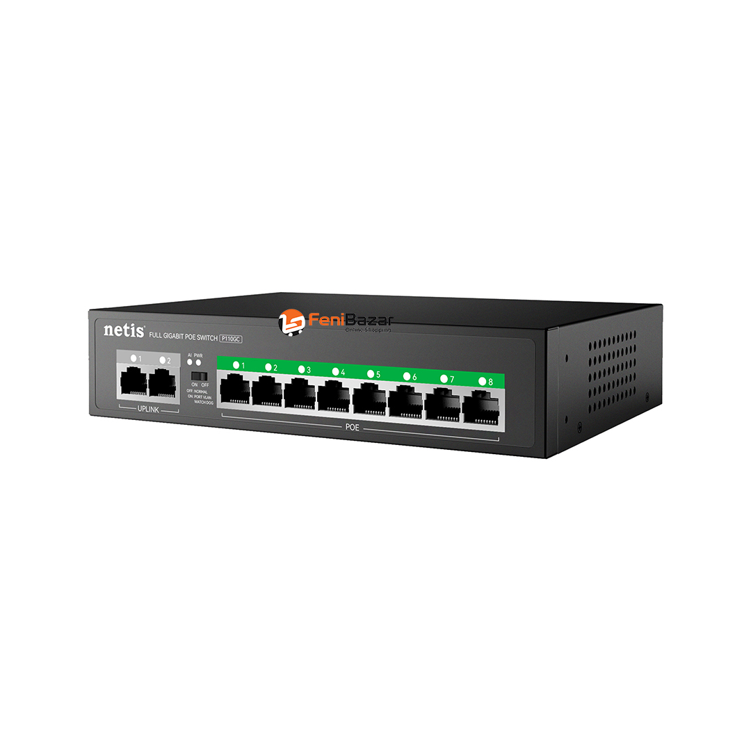 Netis P110GC 8GE+2GE Gigabit POE Switch